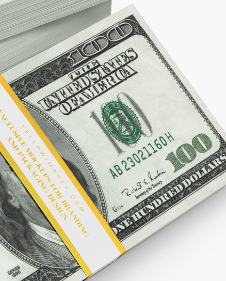 Money Stacks Mockup