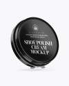 Glossy Shoe Polish Cream Jar Mockup