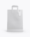 Kraft Bag w/ Label Mockup - Front View