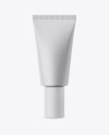 Matte Plastic Cosmetic Tube Mockup