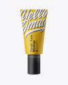 Matte Plastic Cosmetic Tube Mockup