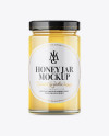 Raw Honey Jar Mockup