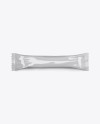 Glossy Snack Bar Mockup - Top View