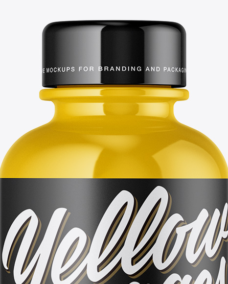 Glossy Bottle Mockup Glossy Bottle Mockup