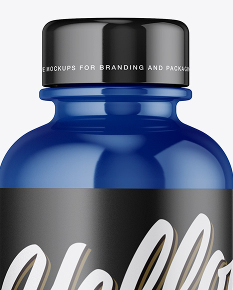 Glossy Bottle Mockup Glossy Bottle Mockup