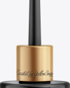 Glossy Nail Polish Bottle Mockup - Front View Glossy Nail Polish Bottle Mockup - Front View