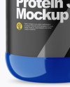 Glossy Protein Jar Mockup Glossy Protein Jar Mockup
