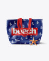 Beach Bag Mockup - Front View