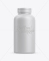 Matte Plastic Bottle Mockup