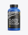 Matte Plastic Bottle Mockup