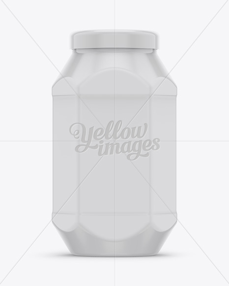 3L Plastic Bottle Mockup