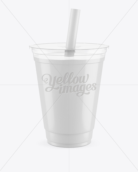 Bubble Tea Cup Mockup