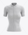 Women's Cycling Jersey Mockup - Front View