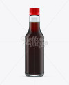 Soy Sauce Glass Bottle Mockup