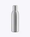 Metallic Cosmetic Bottle Mockup