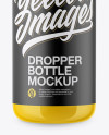 Glossy Dropper Bottle Mockup