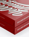 4 Matte A4 Size Paper Sheet Packs Mockup