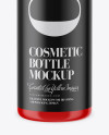 Glossy Cosmetic Bottle w/ Pump Mockup