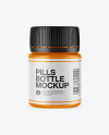 Matte Pills Bottle Mockup