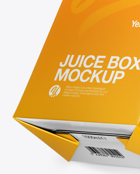 Juice Box Mockup