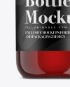 Cherry Juice Glass Bottle Mockup