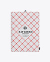 Kitchen Towel Mockup - Top View