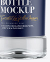 Clear Glass Vodka Bottle Mockup