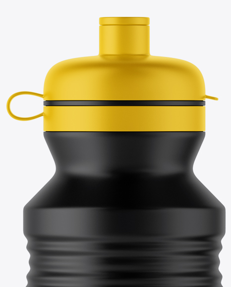 Matte Sport Bottle Mockup