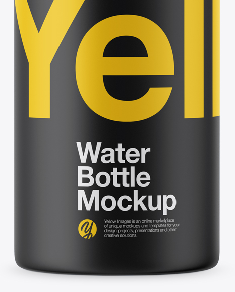 Matte Sport Bottle Mockup Matte Sport Bottle Mockup