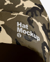 Matte Hat & Buff Mockup