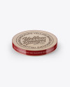 Wooden Round Pack Mockup - Front (High-Angle Shot) &amp; Bottom Views