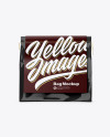 Glossy Bag Mockup - Front View Glossy Bag Mockup - Front View
