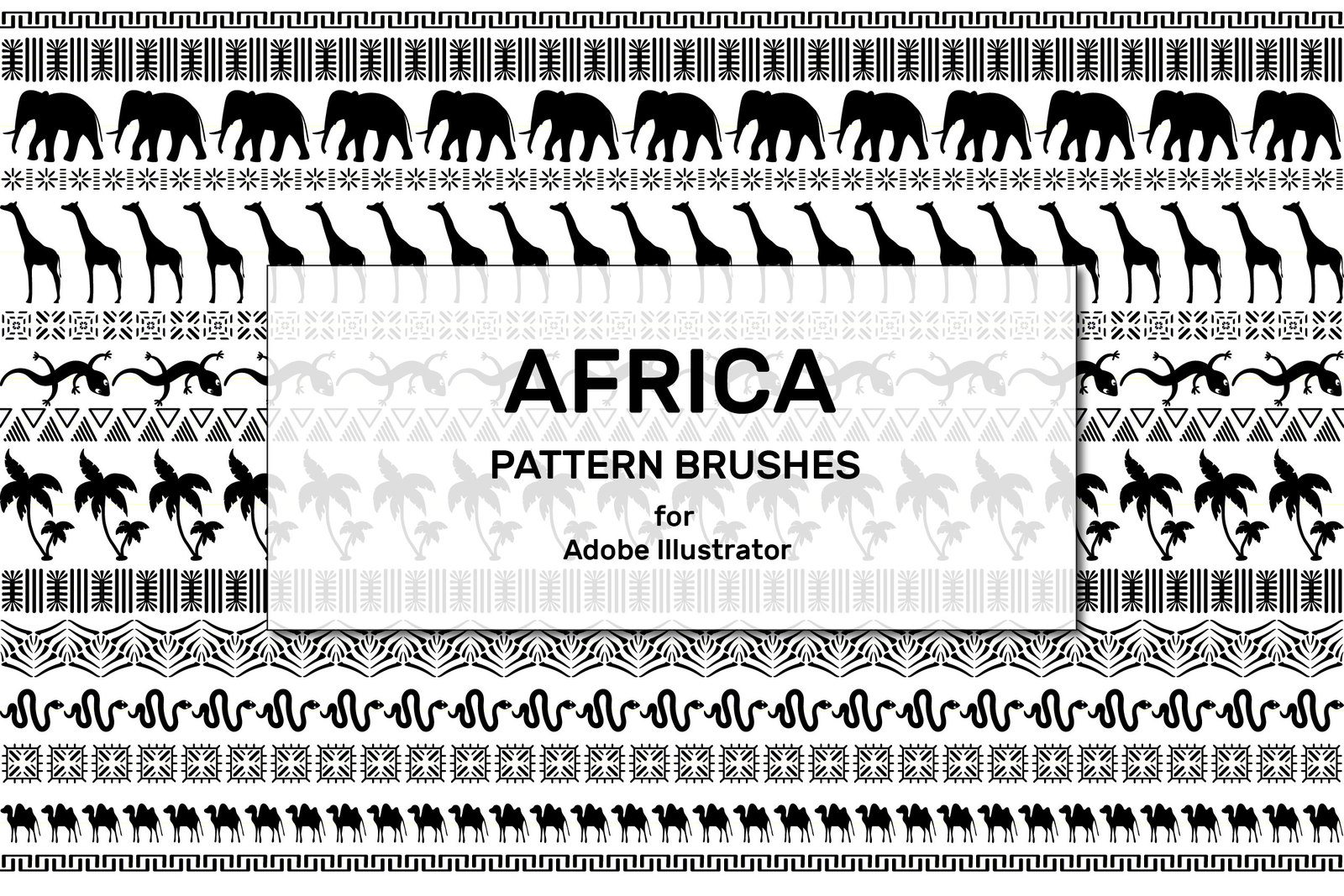 Pattern Brushes for Illustrator