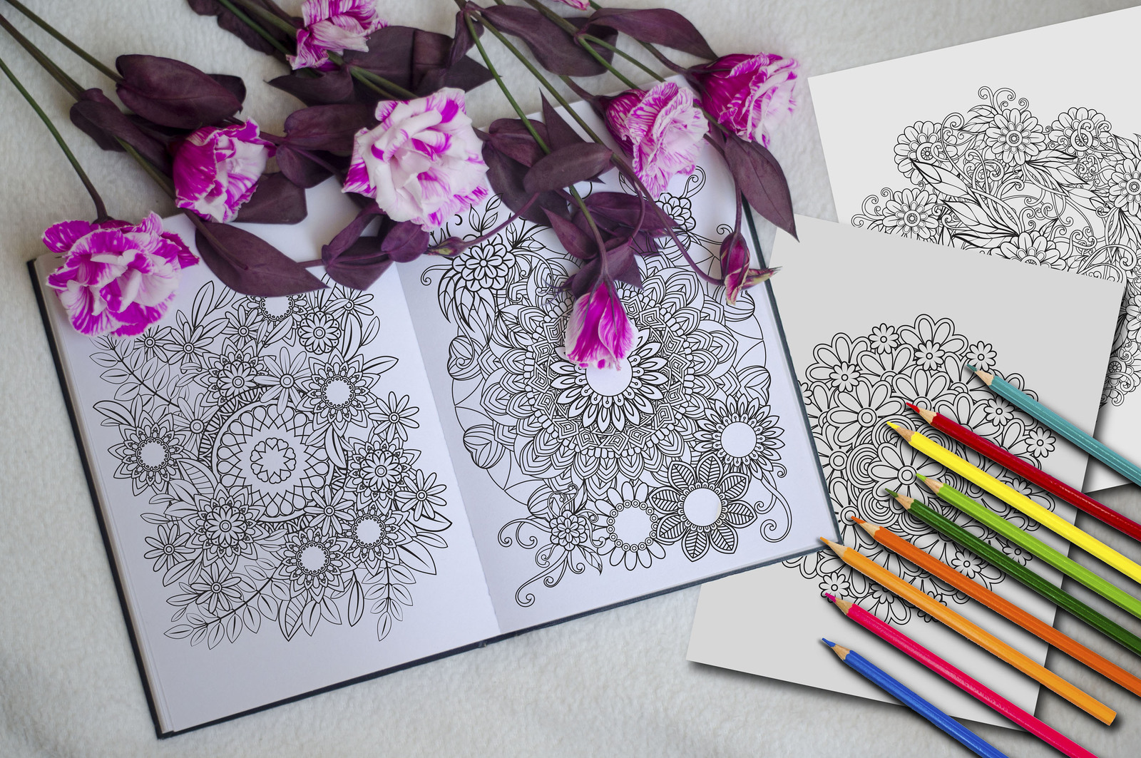 12 Coloring Pages 12 Coloring Pages
