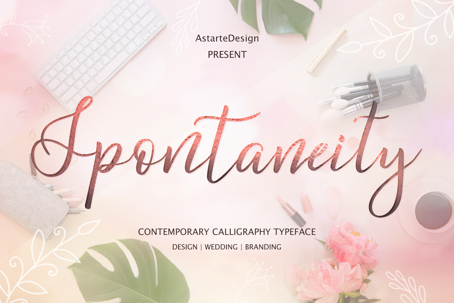 Spontaneity - script font Spontaneity - script font