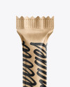 Kraft Paper Stick Sachet Mockup