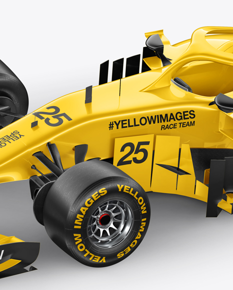 Formula-1 2018 Mockup - Half Side Left View