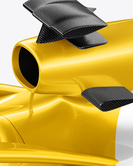 Formula-1 2018 Mockup - Half Side Left View