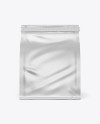 Matte Coffee Bag With Tin-Tie Mockup