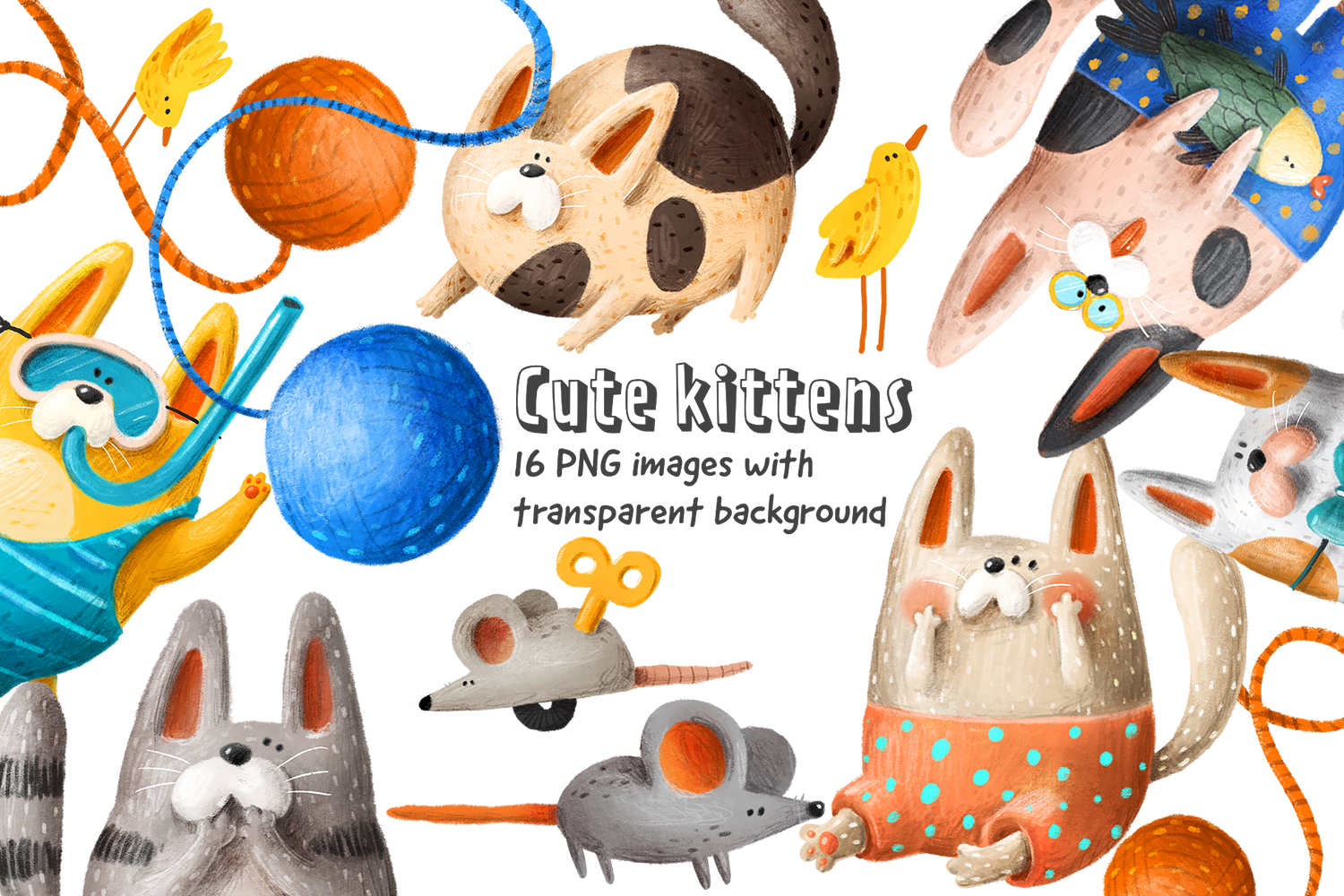 Collection of cute cats Collection of cute cats