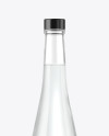 Clear Glass Grappa Bottle Mockup