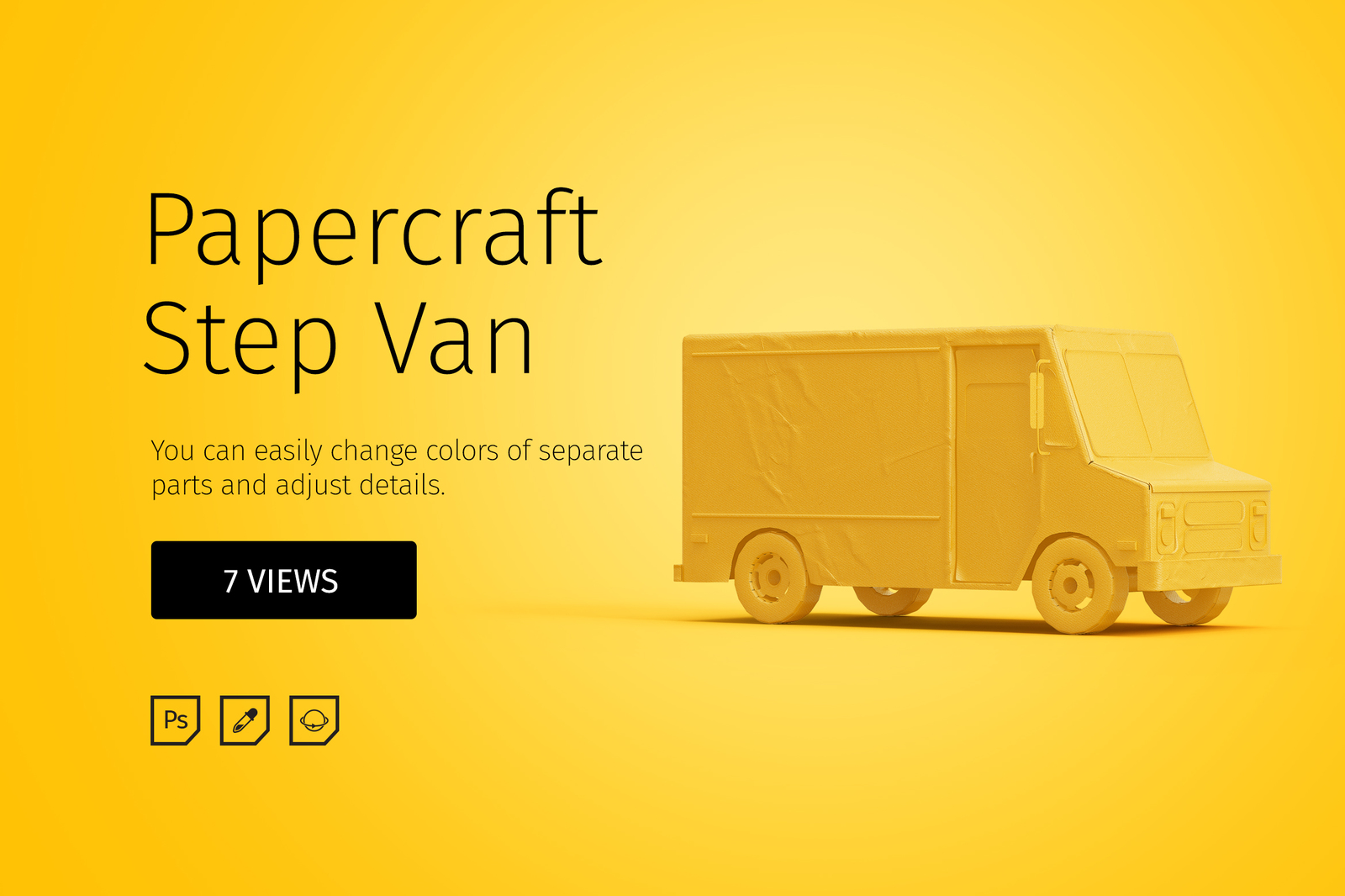 Papercraft Step Van Papercraft Step Van