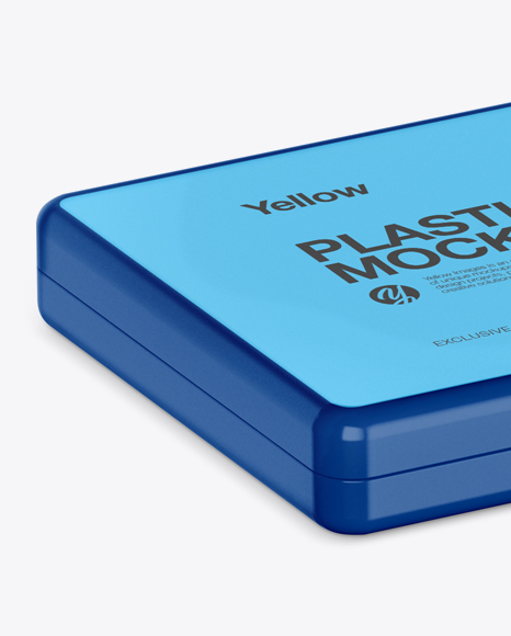 Glossy Plastic Case Mockup