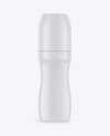 Matte Roll-On Deodorant Mockup - Front View