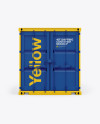 40F Shipping Container Mockup - Front View