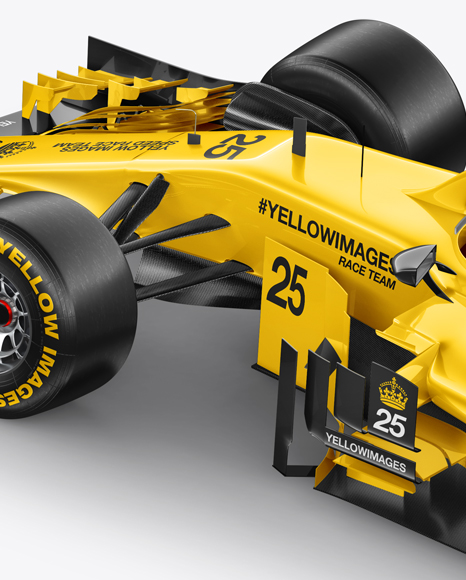 Formula-1 2018 Mockup - Halfside Back view