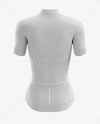 Women's Cycling Jersey Mockup - Back View