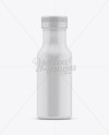 250 ml Matte Plastic Bottle Mockup