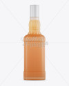 Frosted Bottle W/ Cointreau Mockup - Front View