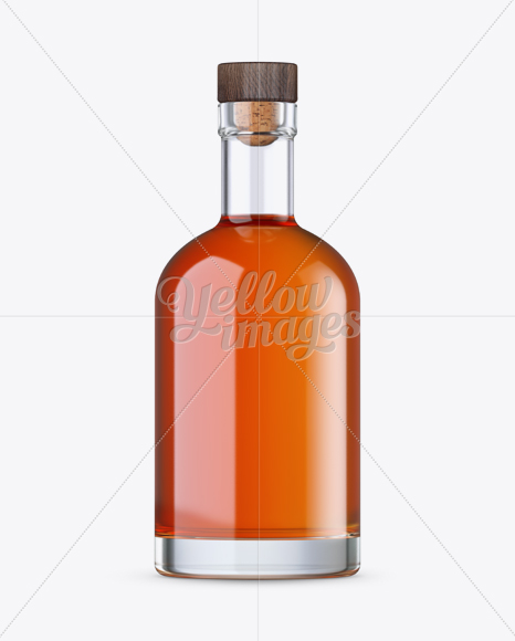 Oslo Cognac Bottle Mockup